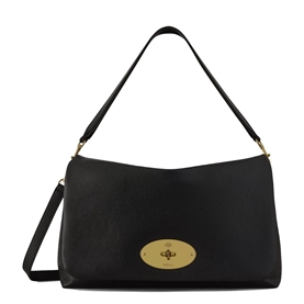 Mulberry Large Delilah Flap Bag Black